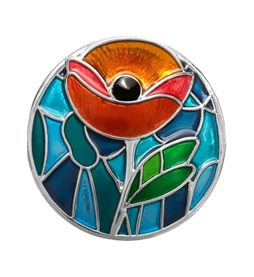 Hope Brooch Front