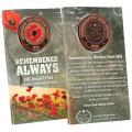 Remembered Always Western Front 1916 Commemorative Penny