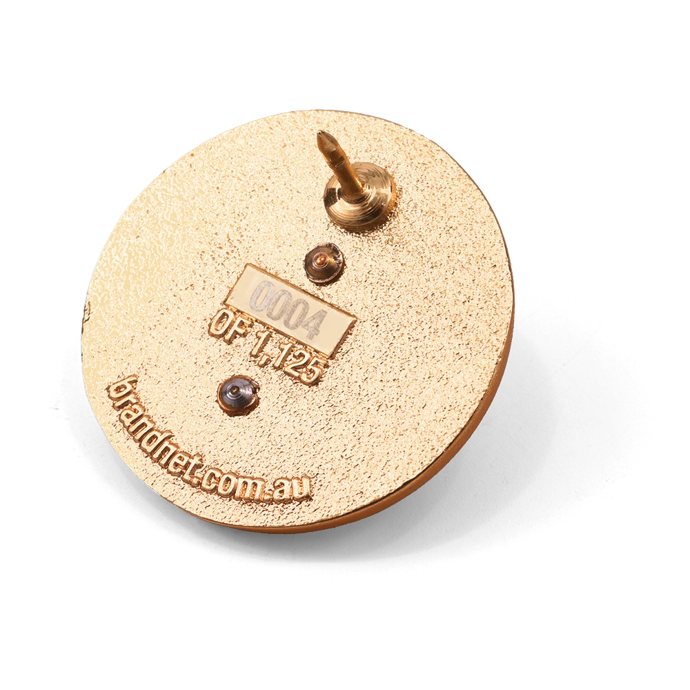 Royal Australian Navy Red Annodised LED Key Ring Torch illuminated LEDs