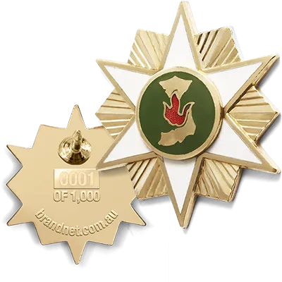 Republic of Vietnam Campaign Medal Limited Edition Lapel Pin