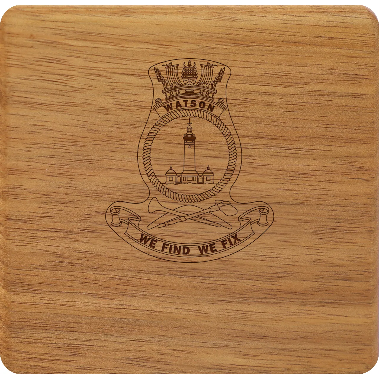 HMAS Watson Tasmanian Blackwood Keepsake Box | Presentation Gifts ...